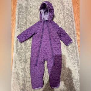 Snozu Purple Snowsuit size 24 months